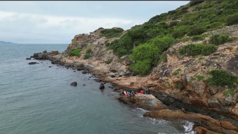 câu cá ở Nhơn Lý